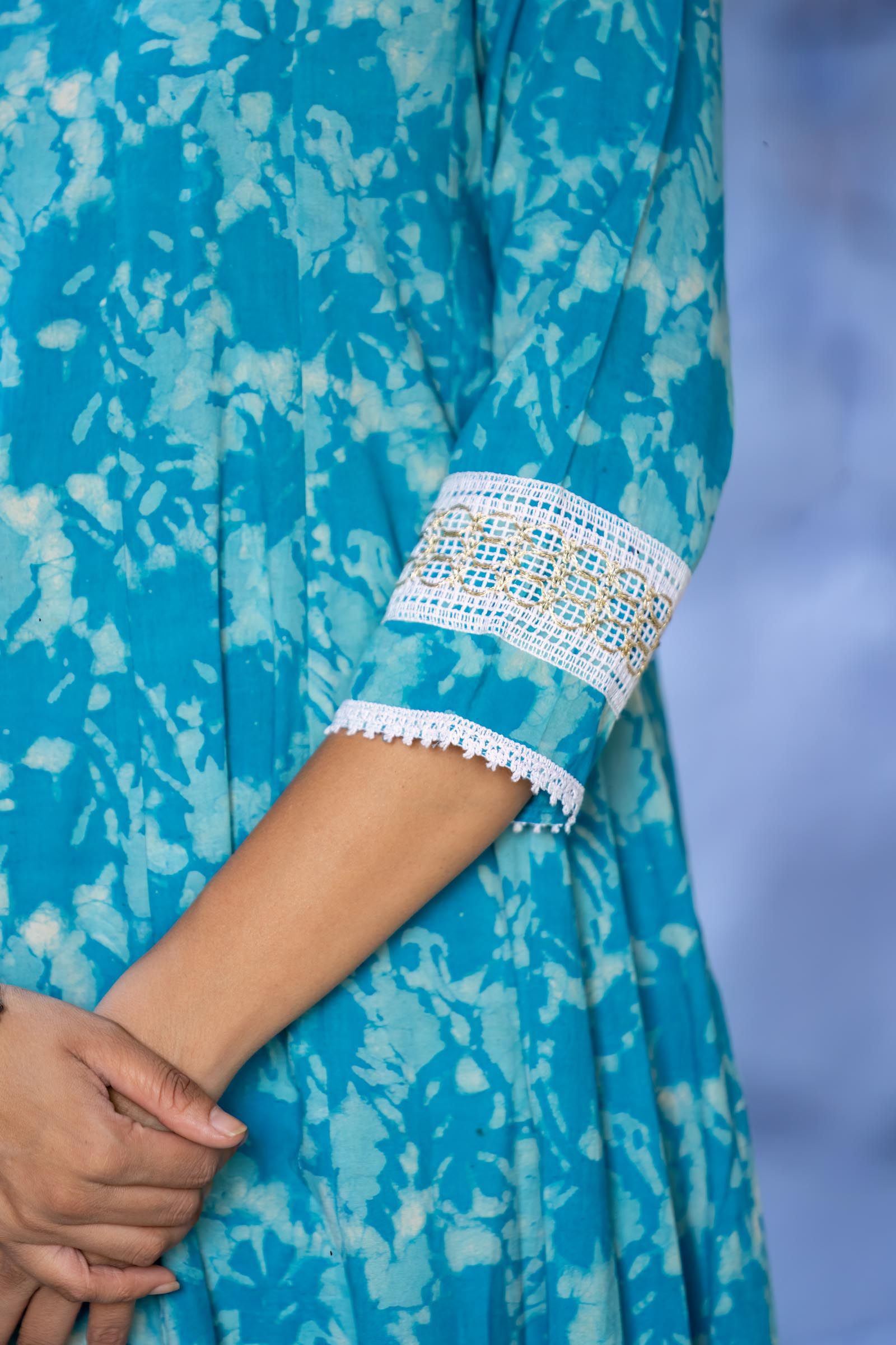 Bagru Floral Kurta