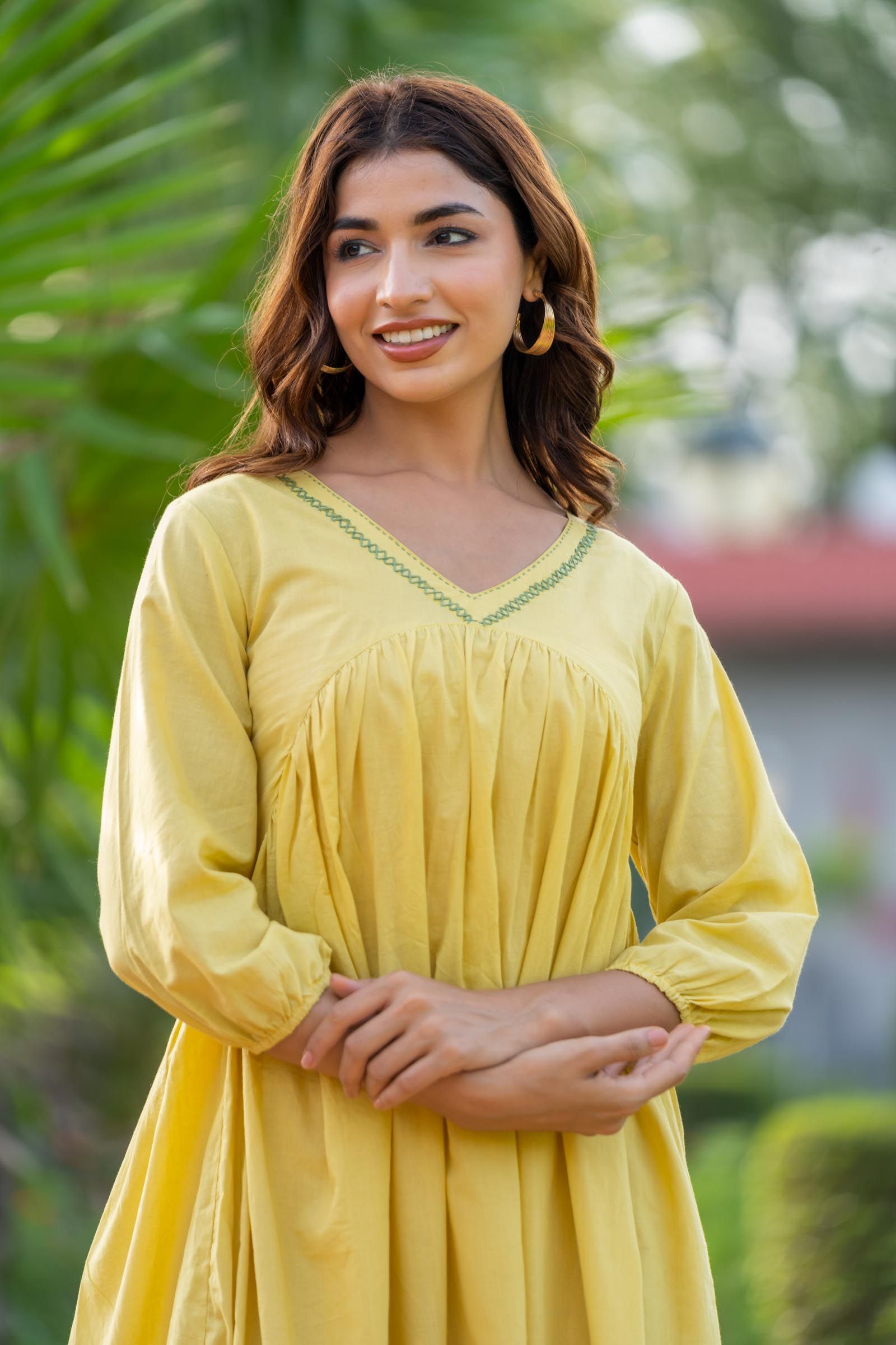 Banana Yellow Kurta