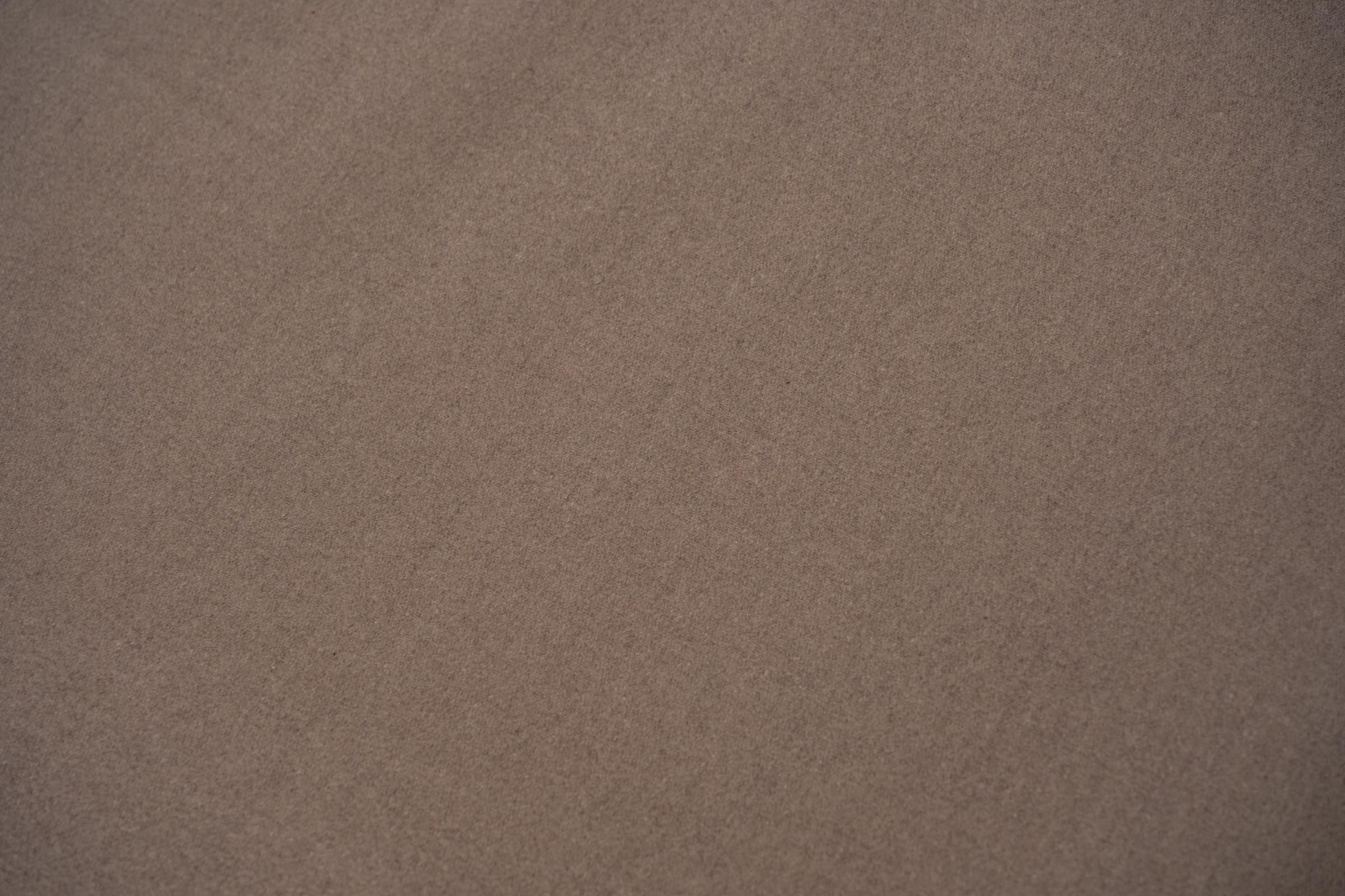 Beige Solid Tweed Wool Fabric