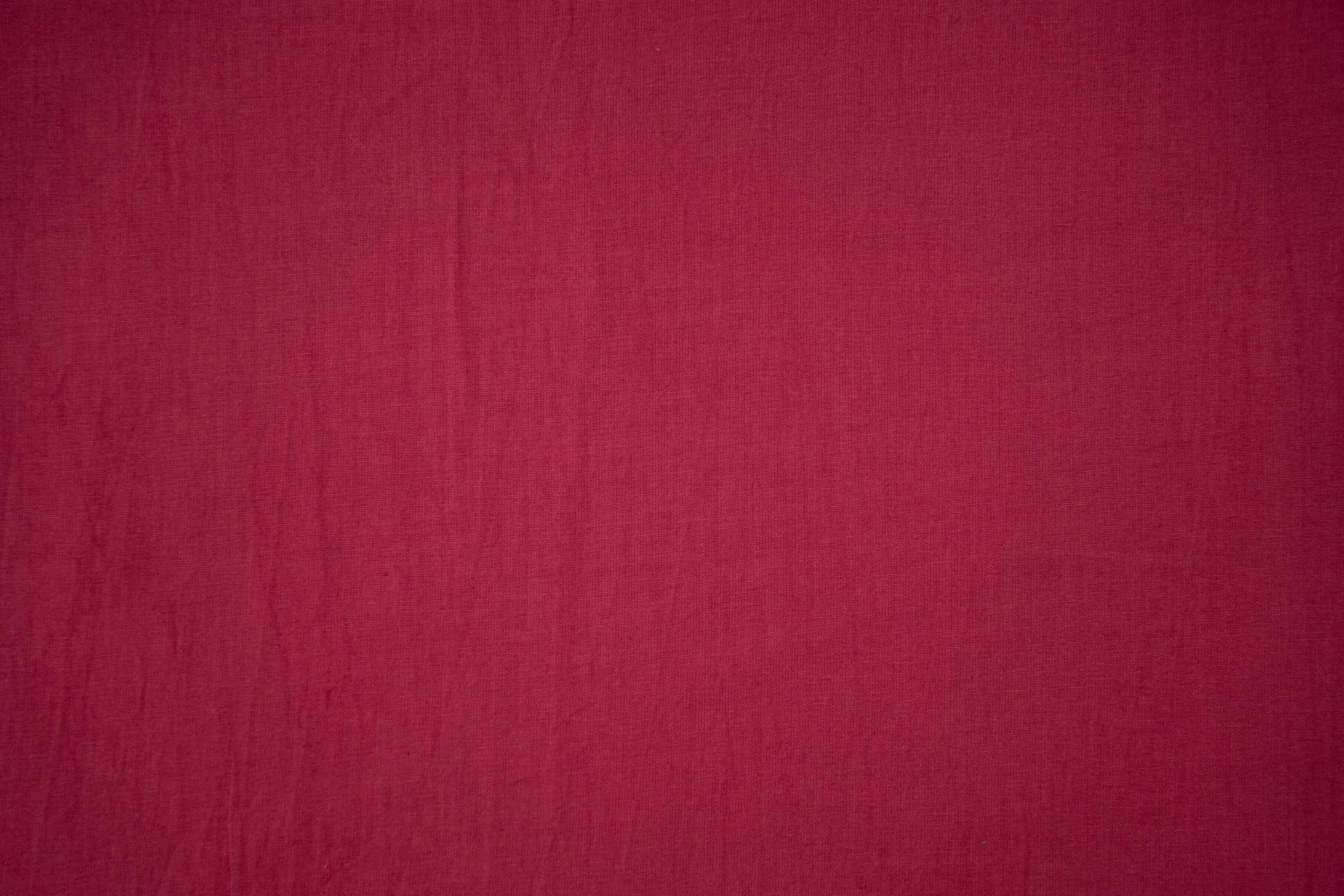 Claret Pink Organic Cotton Fabric