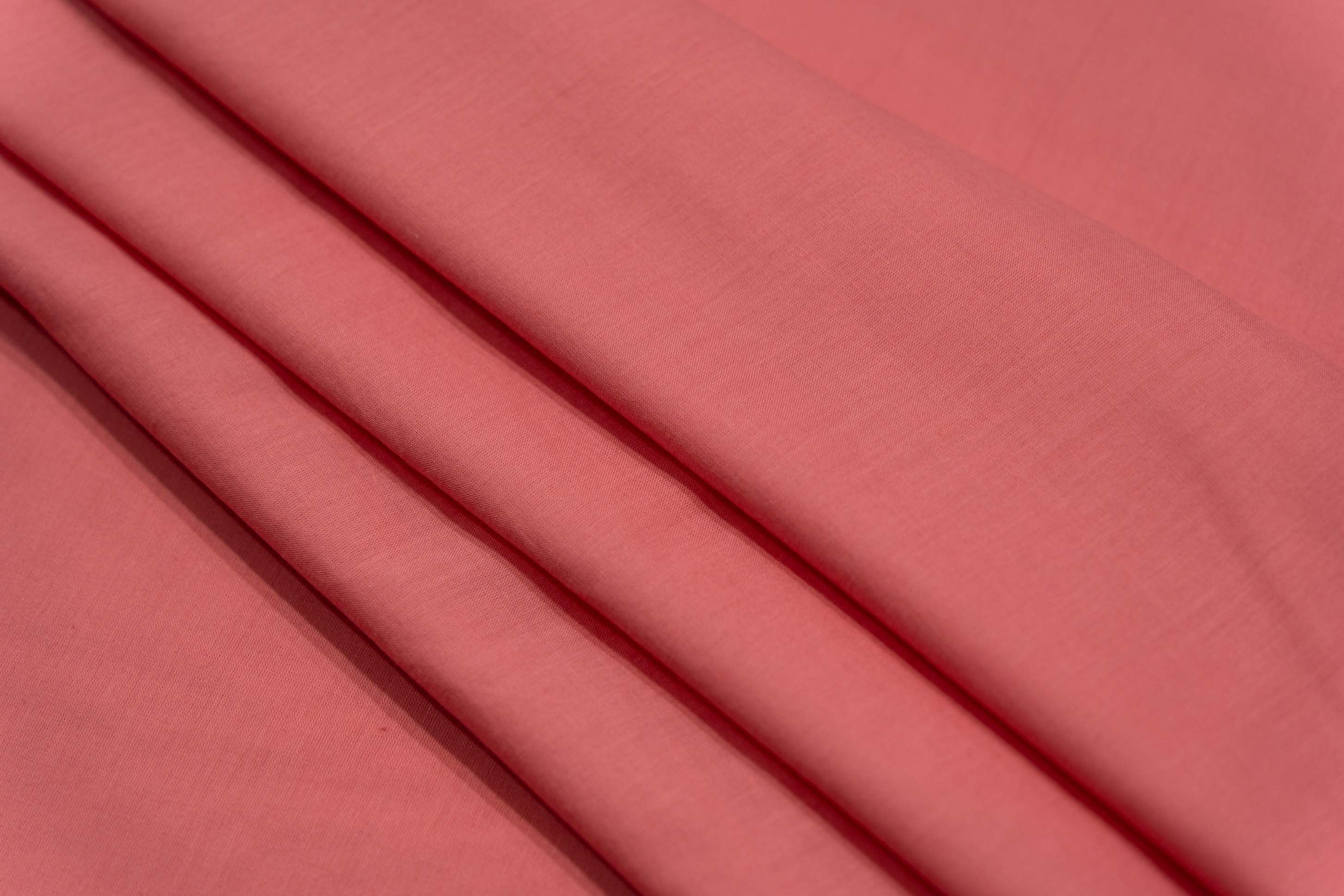 Georgia Peach Mulmul Cotton Fabric