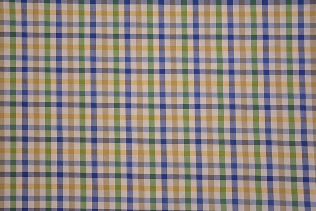 Checks Cotton Shirting Fabric Online