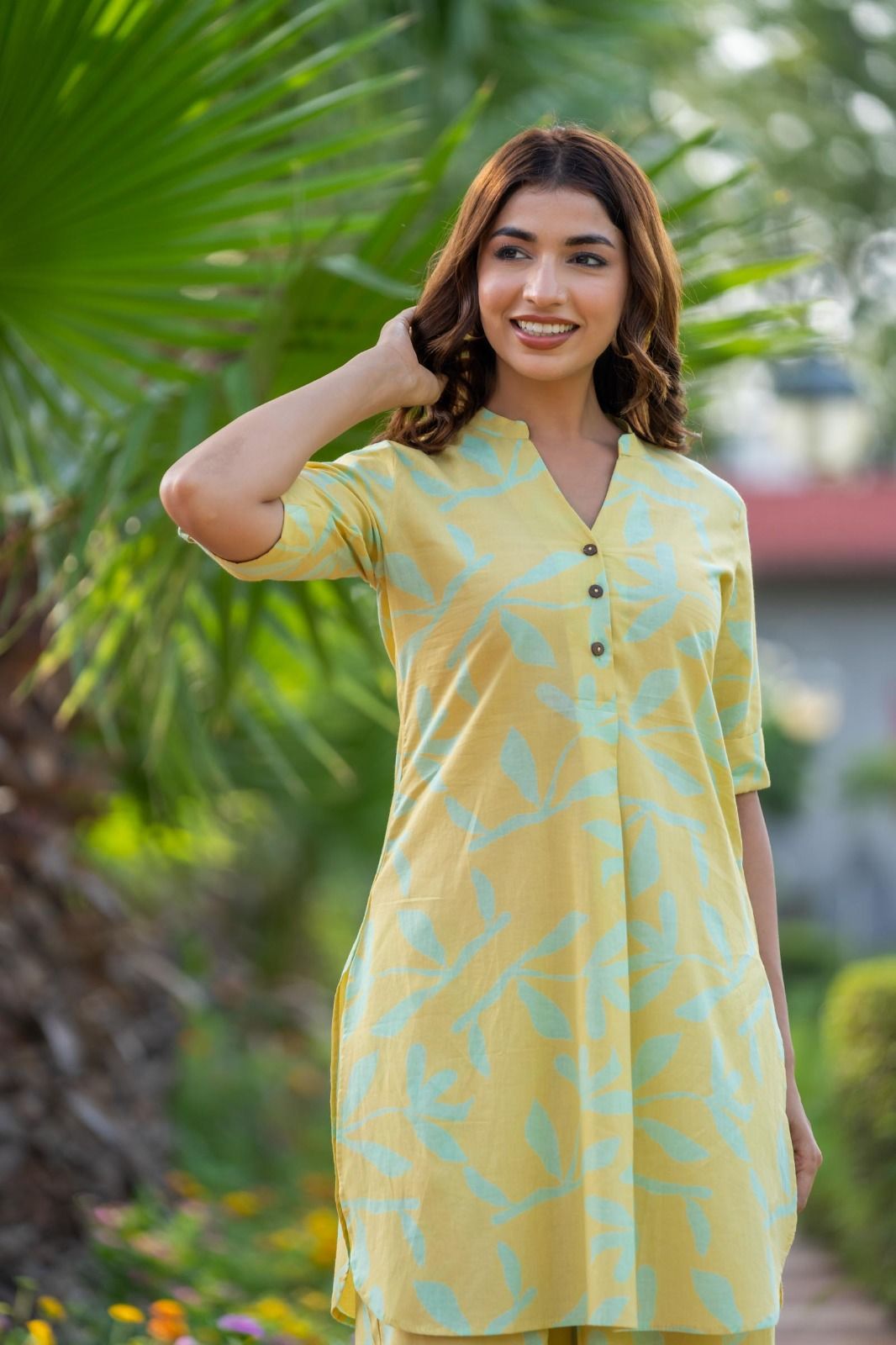 Pastel Yellow Kurta