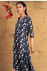 Designer Ajrakh Block Printed Kurta 