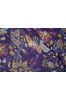 Violet Block Print Cotton Fabric