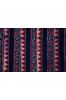 Blue Red Ajrakh Cotton Fabric