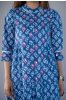 Indigo Blue Mirror Work Kurta