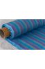 Blue Stripes Khari Cotton Blend Fabric 