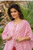 Pink Floral Kaftan