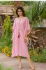 Pink Floral Kaftan