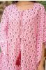 Pink Floral Kaftan