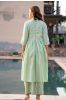 Green Lace Kurta Palazzo Set