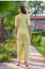 Pastel Yellow Kurta Co