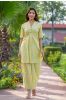 Pastel Yellow Kurta Co