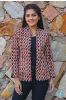 Bagru Print Reversible Cotton Quilted Jacket