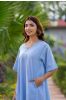 Mist Blue Designer Palazzo Set