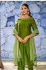 Green Chanderi  Kurta 