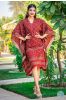 Brick Red Khari Block Print Kaftan 