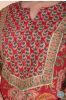 Brick Red Hand Block Printed Kurta 