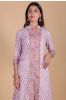 Coral Peach A Line Kurta 