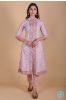 Coral Peach A Line Kurta 