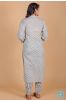 Ether Grey Block Printed Kurta 