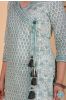 Pistachio Green Block Printed Kurta