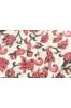 Pink Floral Block Printed Fabric