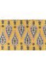 Yellow Hand Block Printed Fabric