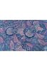 Blue Floral Hand Block Printed Fabric