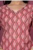 Pink Diamond Block Printed Kurta 