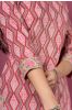 Pink Diamond Block Printed Kurta 