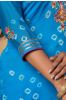 Blue Hand Embroidery Kurta 