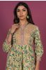 Summer Green Block Printed Kurta 