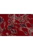 Red Designer Ikat Fabric