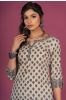 Sandshell Ajrakh Block Printed Kurta 