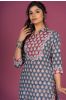 Blue Moon Block Printed Kurta Set