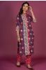 Bright Floral Block Printed Kurta