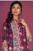 Bright Floral Block Printed Kurta