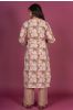 Cameo Rose Block Printed Kurta Set