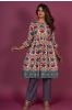 Floral Block Printed Kurta Set 