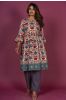 Floral Block Printed Kurta Set 