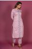 Prism Pink Block Printed Kurta 