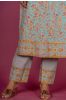 Greengage Block Printed Kurta Set 