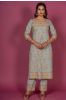 Greengage Block Printed Kurta Set 