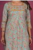 Greengage Block Printed Kurta Set 