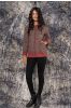 Kashish Grey Cotton Quilted Bomber Jacket