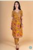 Antique Mustard Block Printed Kurta 