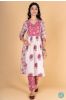 Blush Pink Block Printed Kurta 