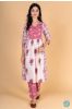 Blush Pink Block Printed Kurta 